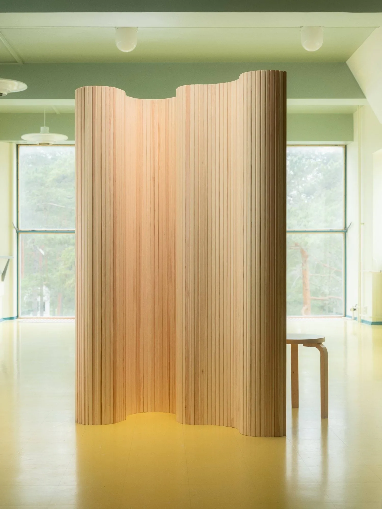 Screen 100A rumsavdelare, Lackerad furu, 180x200 cm Artek Screen 100A rumsavdelare, Lackerad furu, 180x200 cm Artek