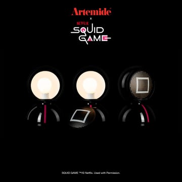 Eclisse x Squid Game bordslampa Special Edition - Guard black - Artemide