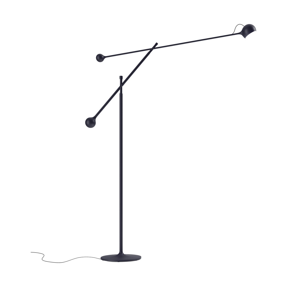 Artemide Ixa golvlampa Anthracite | Skandinavisk Design | Golvlampor | Grå
