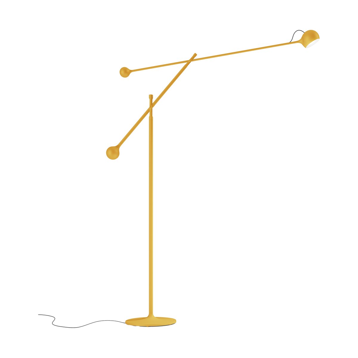 Artemide Ixa golvlampa Yellow | Skandinavisk Design | Golvlampor | Gul