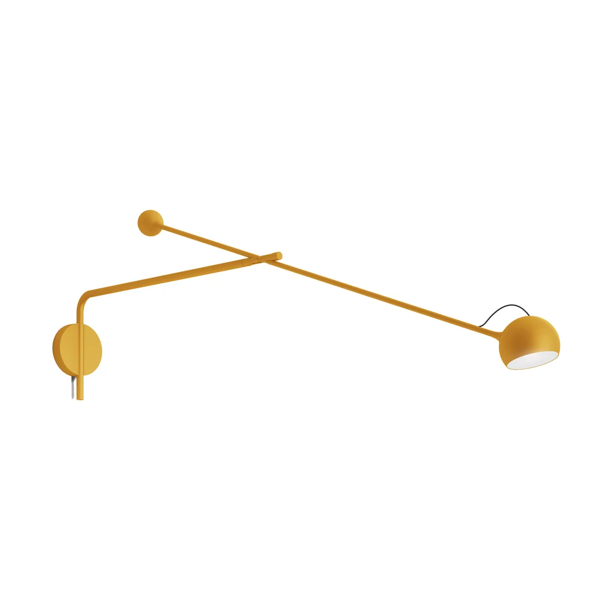 Artemide Ixa vägglampa L Yellow