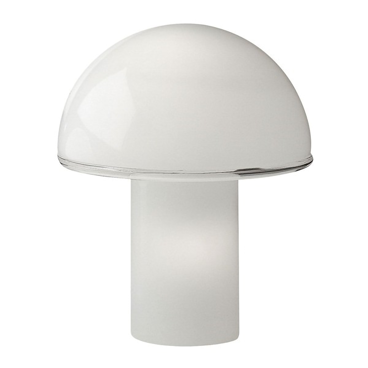 Artemide Onfale Medio bordslampa 28 cm Opal vit | Skandinavisk Design | Bordslampor | Vit