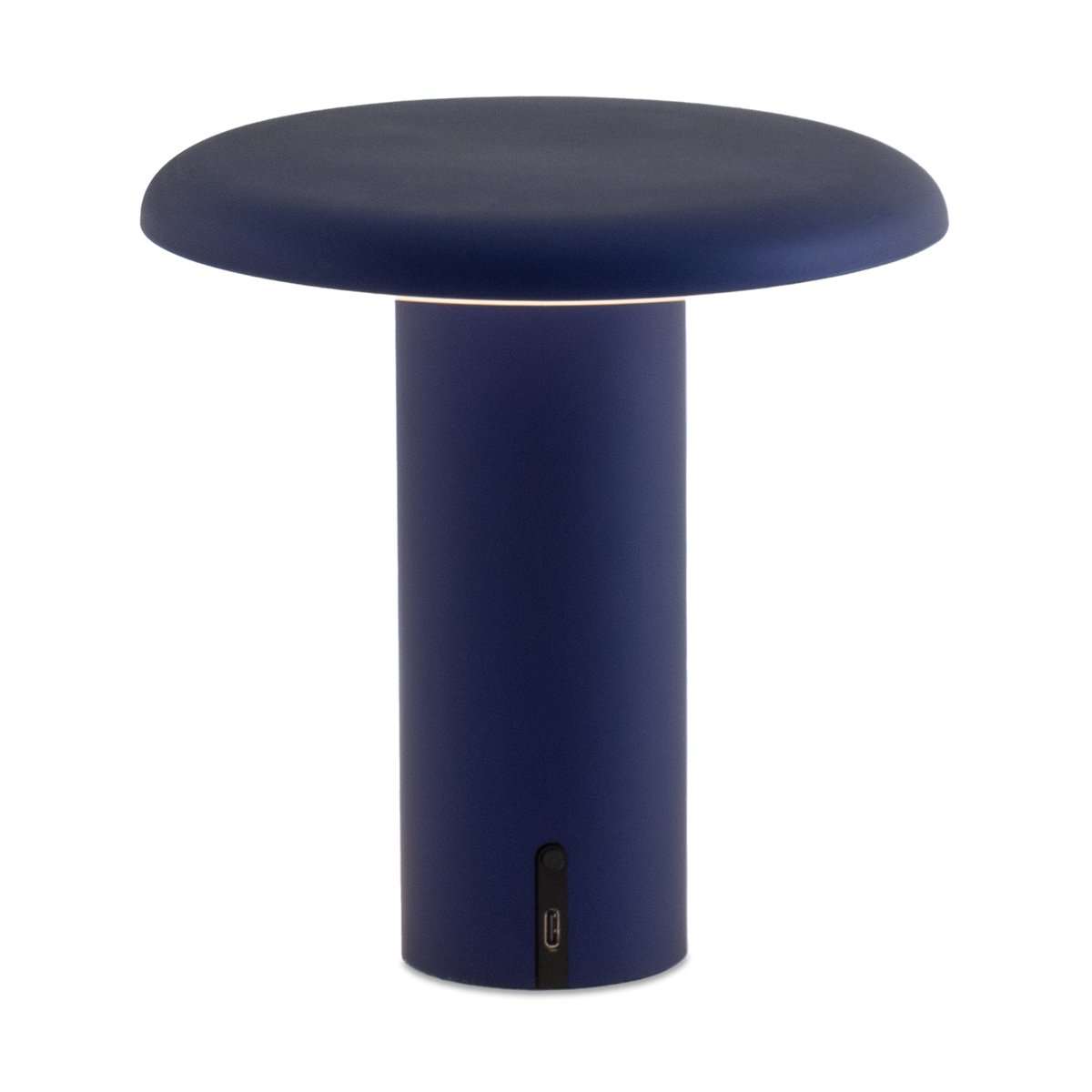 Artemide Takku portabel bordslampa 19 cm Anodized blue