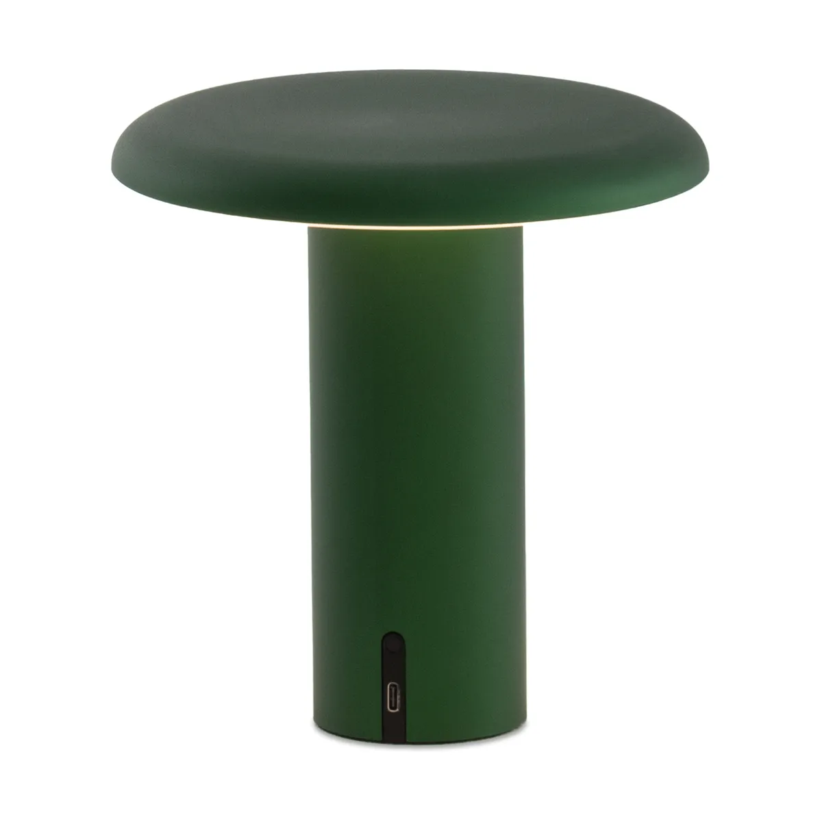 Artemide Takku portabel bordslampa 19 cm Anodized green