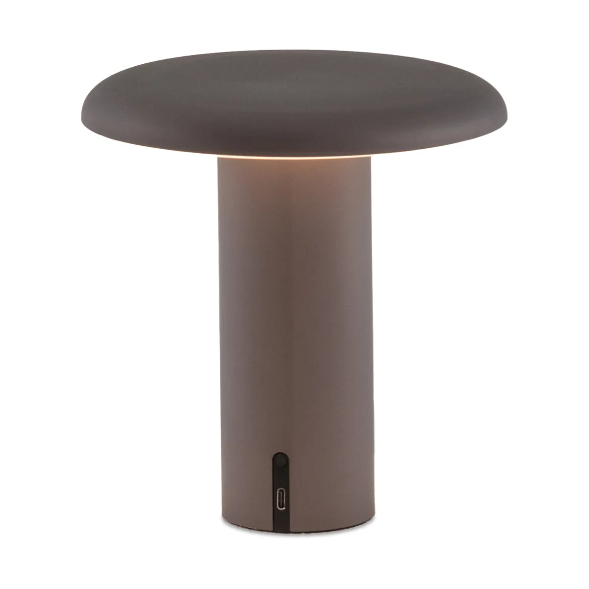 Artemide Takku portabel bordslampa 19 cm Anodized grey
