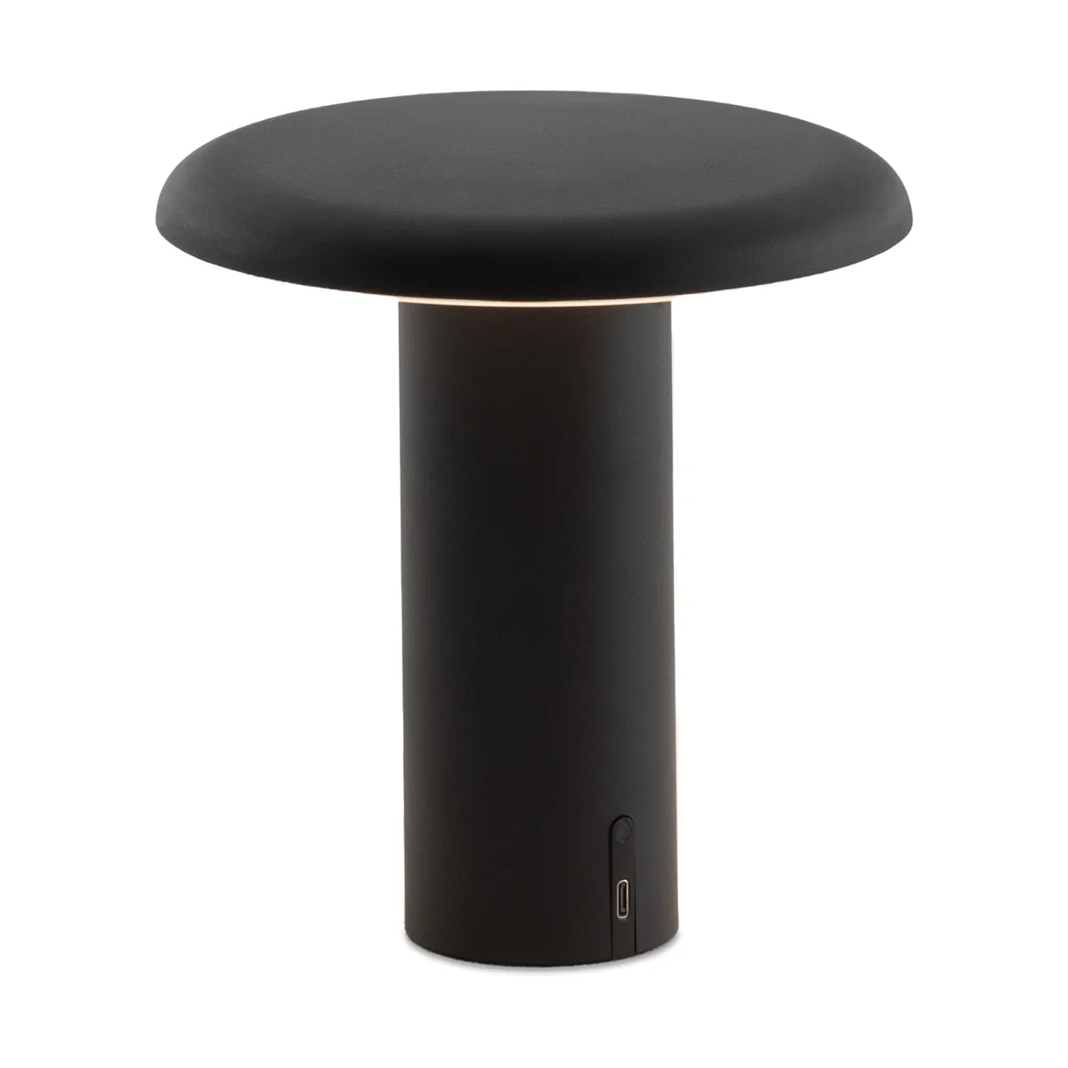 Artemide Takku portabel bordslampa 19 cm Varnished black