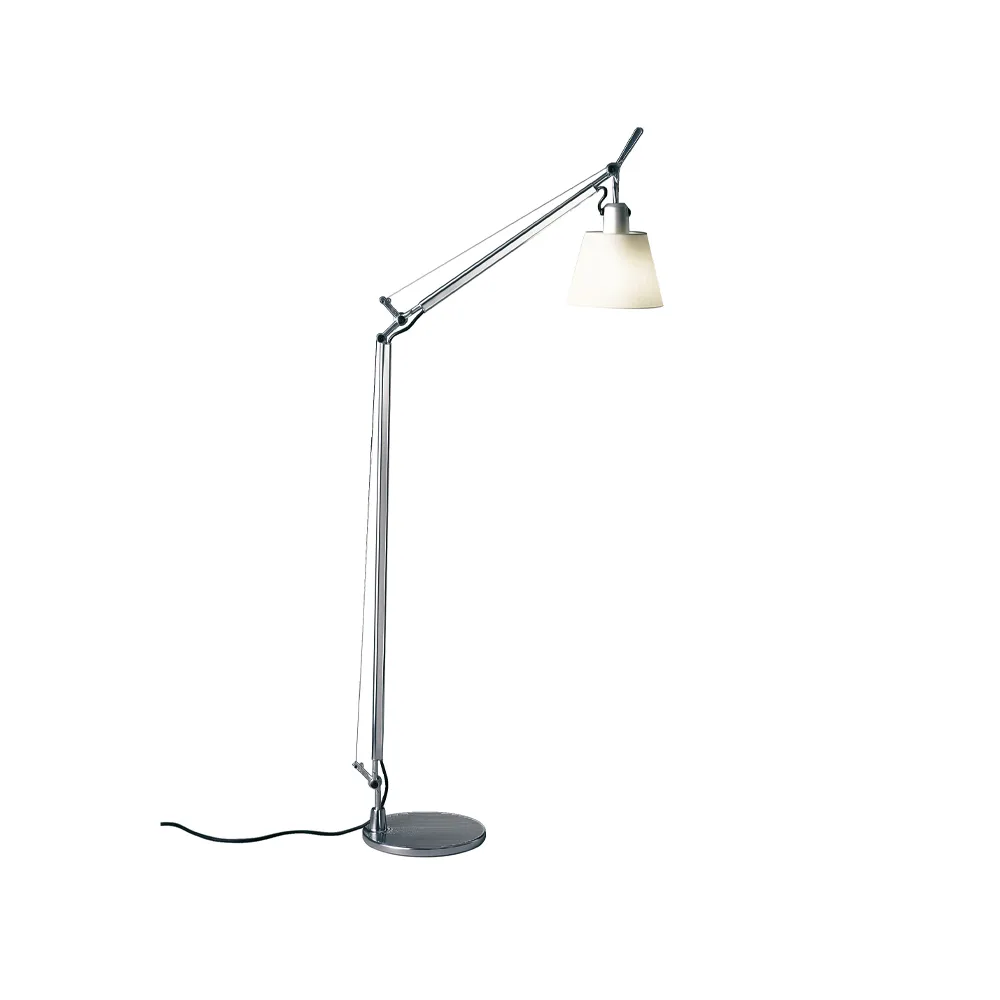 Artemide Tolomeo Basculante Reading golvlampa Parchment