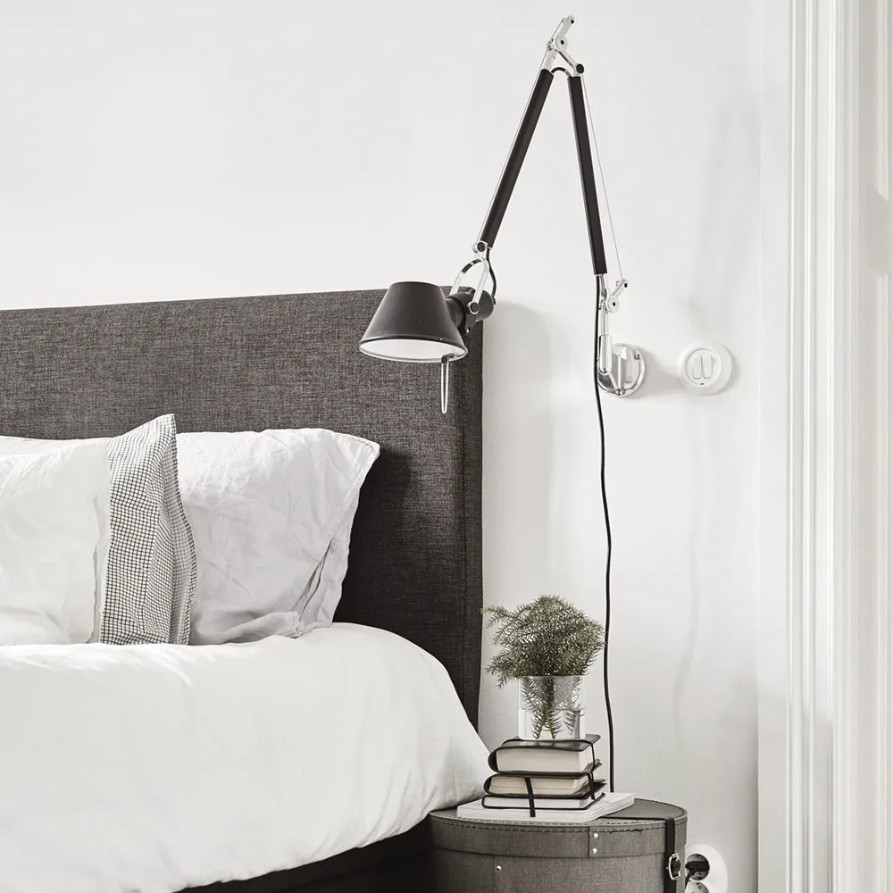 Tolomeo Micro vägglampa - Black,  Artemide
