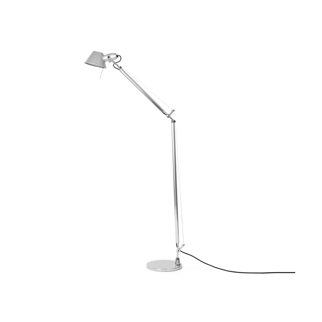 Tolomeo Reading golvlampa E27 - Aluminium,  Artemide