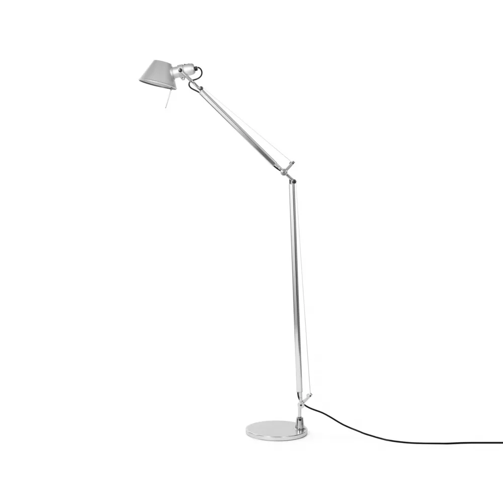 Tolomeo Reading golvlampa E27, Aluminium Artemide