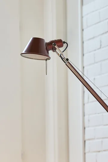 Tolomeo Reading golvlampa E27 special edition - Brown metallic - Artemide
