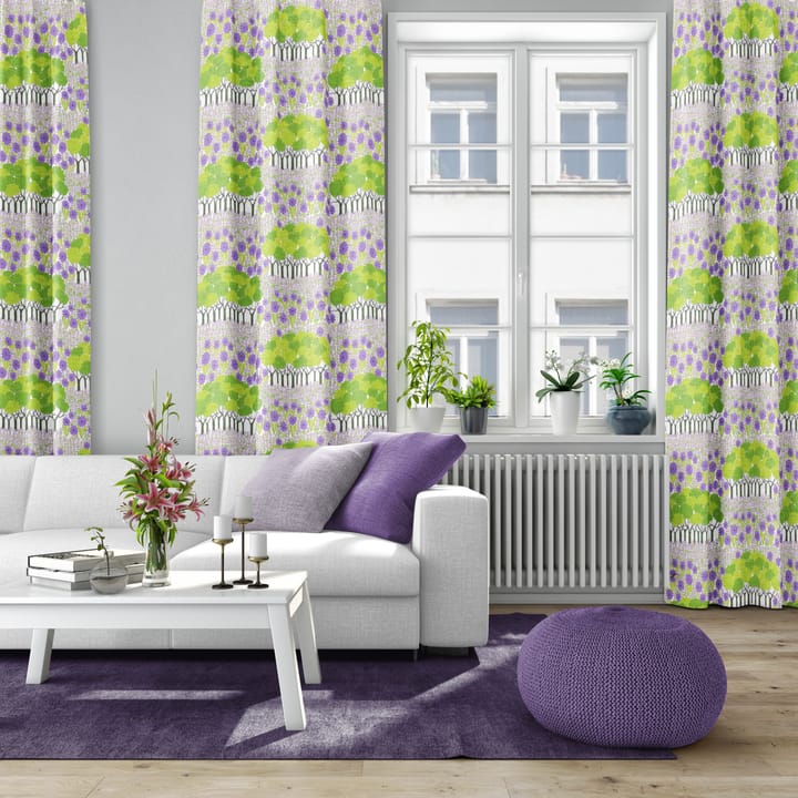 Allé tyg, Grön-lila Arvidssons Textil