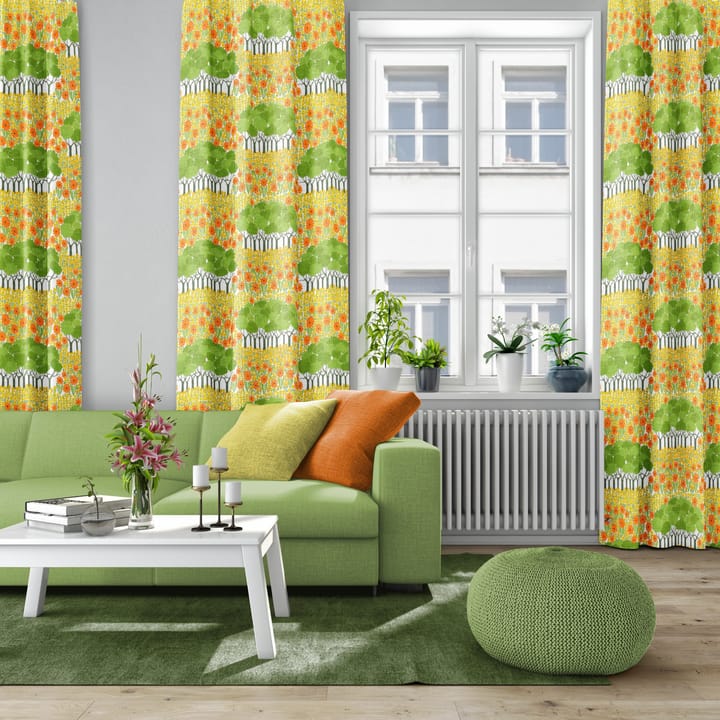 Allé tyg, Gul-grön Arvidssons Textil