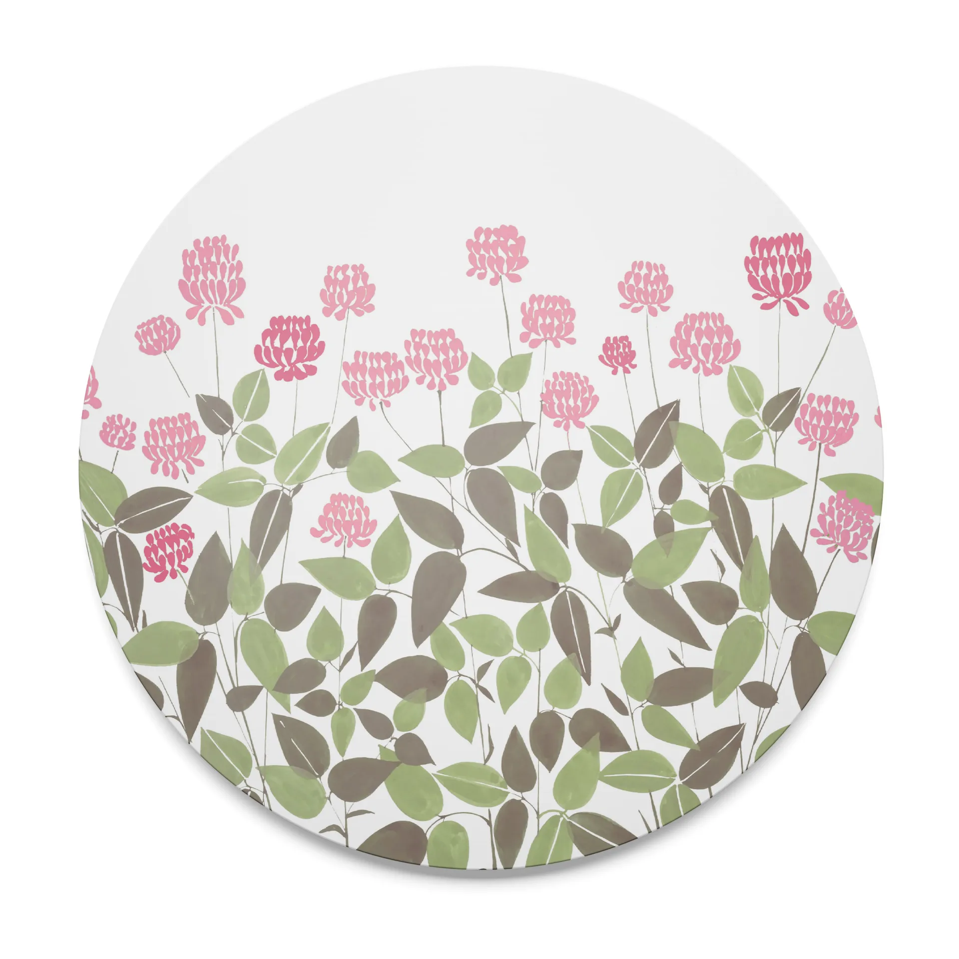 Ängsmark grytunderlägg, Grön-rosa Arvidssons Textil