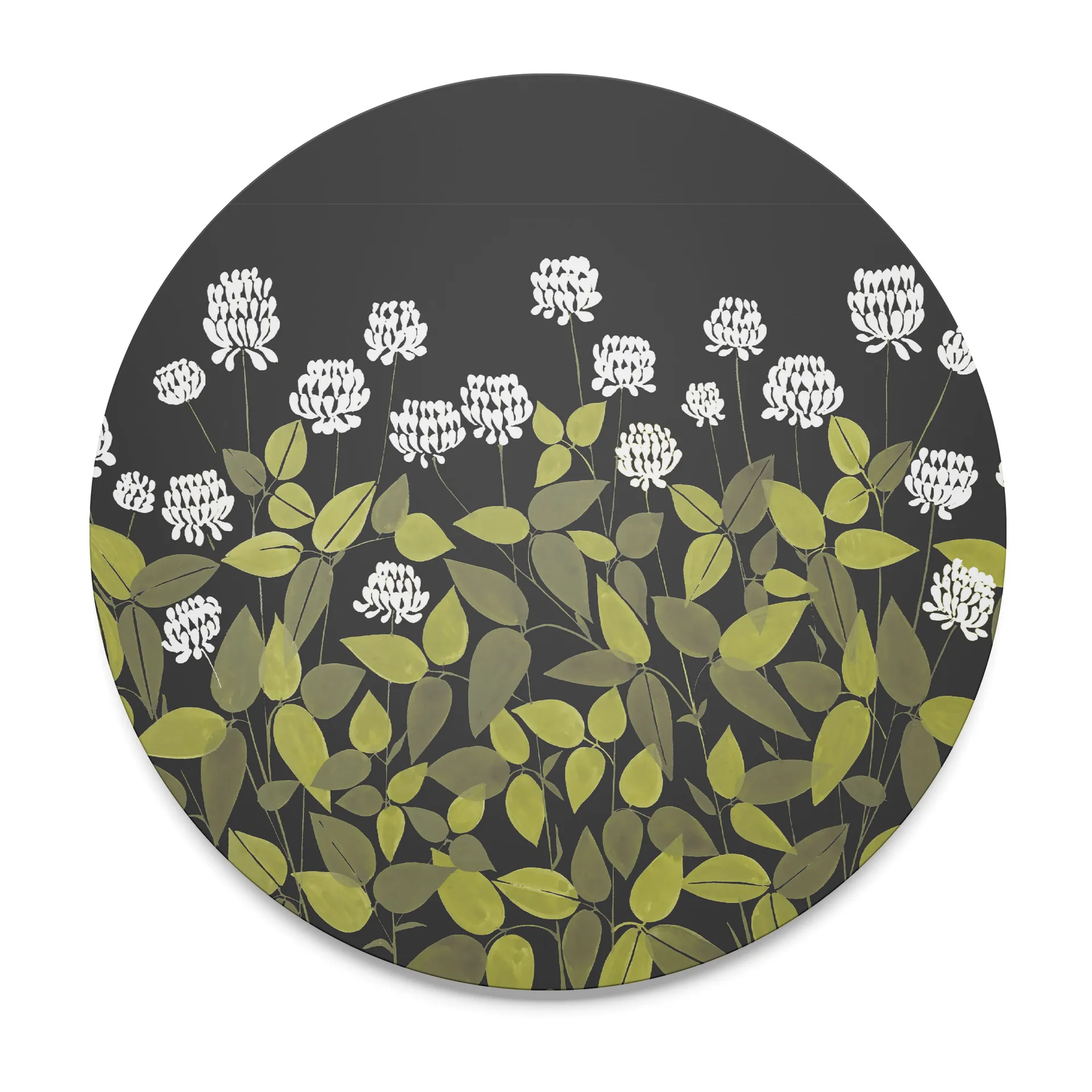 Ängsmark grytunderlägg, Grön-svart Arvidssons Textil