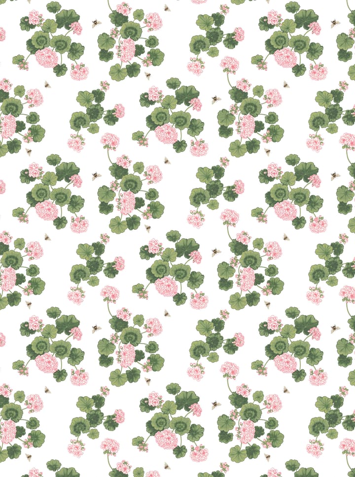 Astrid vaxduk - Rosa-grön - Arvidssons Textil