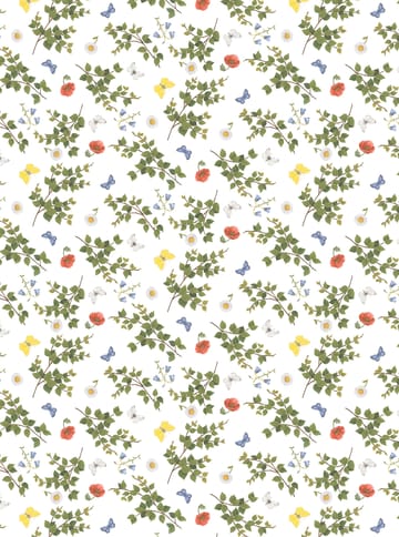 Björkäng tyg - Grön-multi - Arvidssons Textil