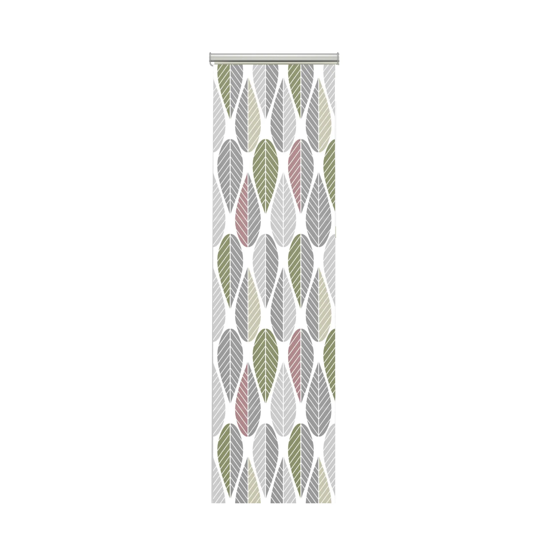 Blader panelgardin 2-pack, rosa Arvidssons Textil