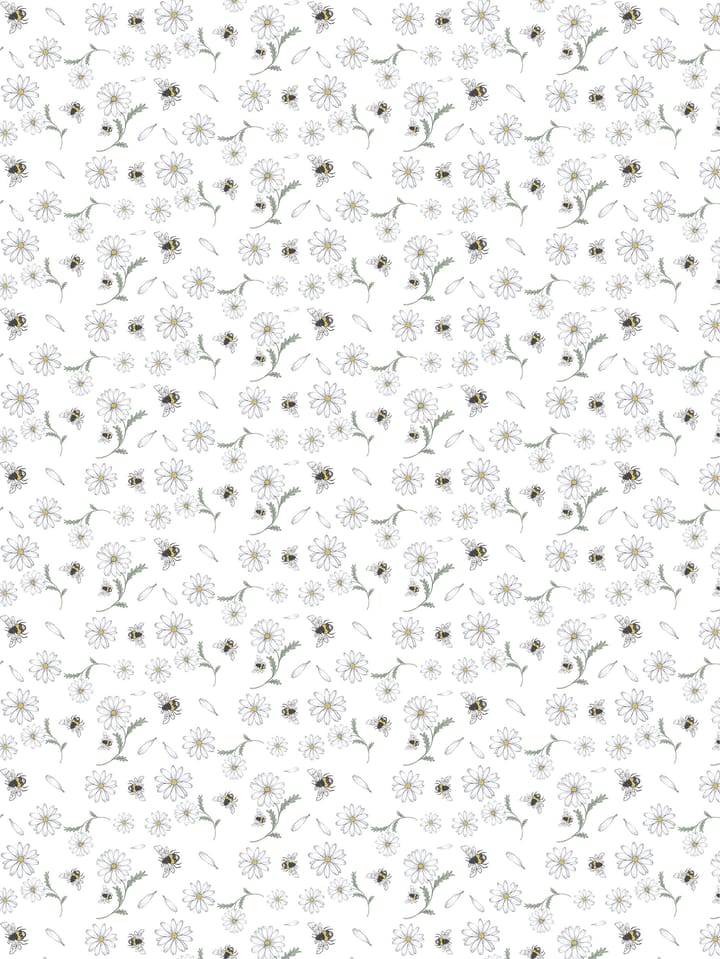 Blomstersurr tyg, Beige Arvidssons Textil