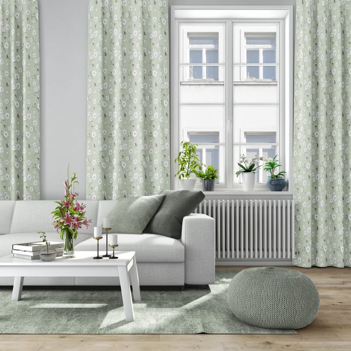 Blomstersurr tyg, Grön Arvidssons Textil