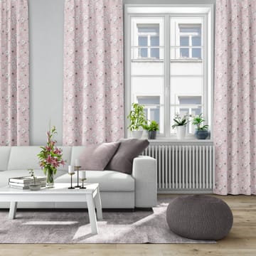 Blomstersurr tyg - Rosa - Arvidssons Textil