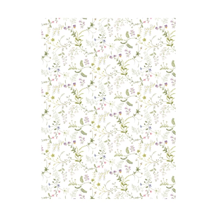 Blomsteryra tyg - Grön - Arvidssons Textil
