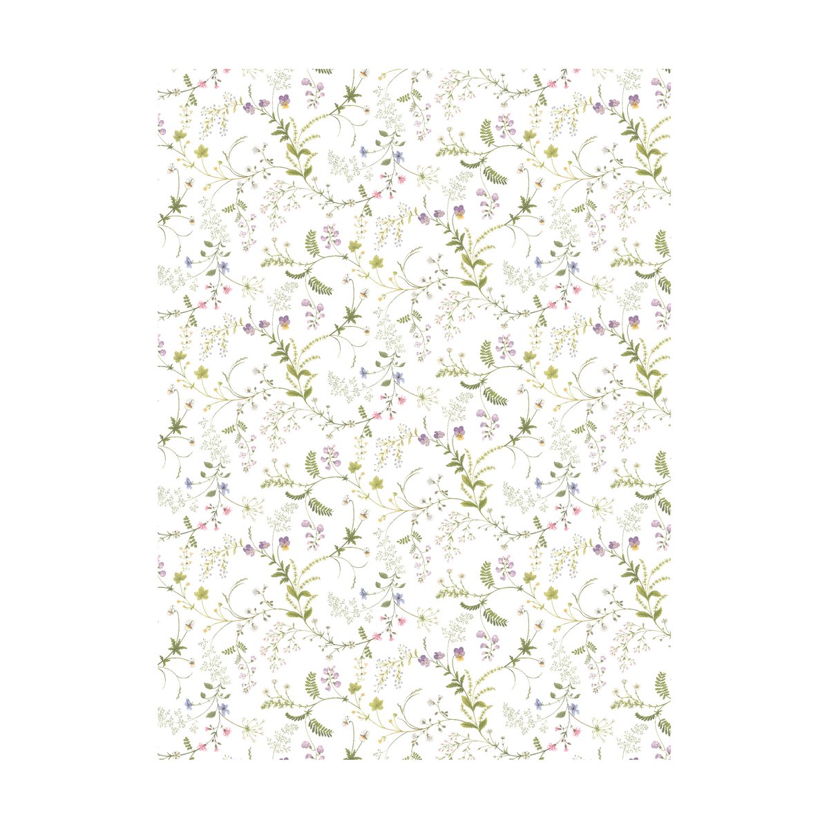 Arvidssons Textil Blomsteryra vaxduk Grön | Skandinavisk Design | Dukar | Grön