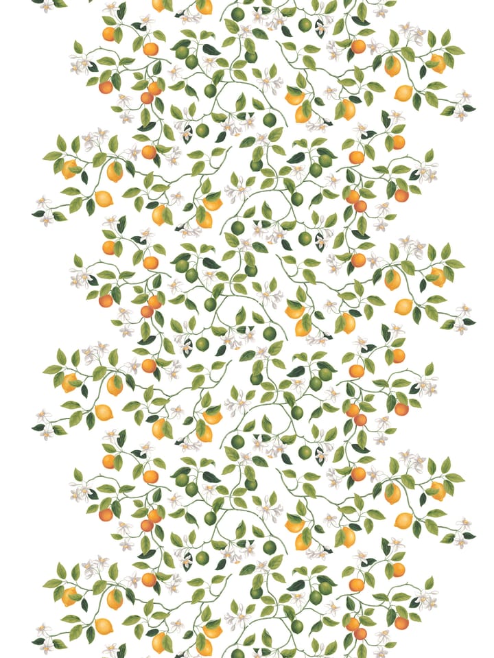 Citrusträdet tyg - Grön-grön - Arvidssons Textil