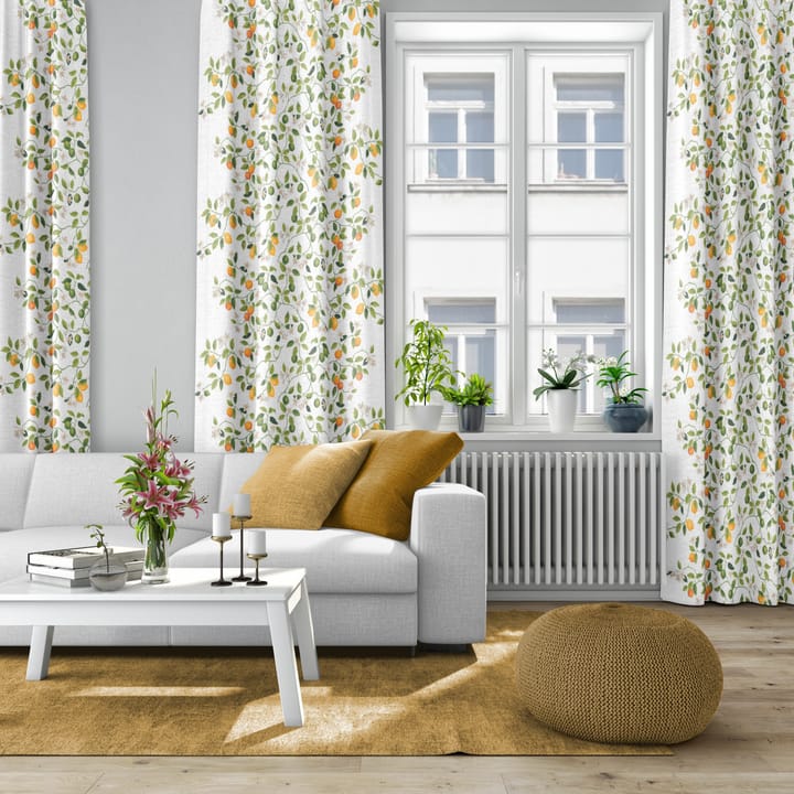 Citrusträdet tyg, Grön-grön Arvidssons Textil