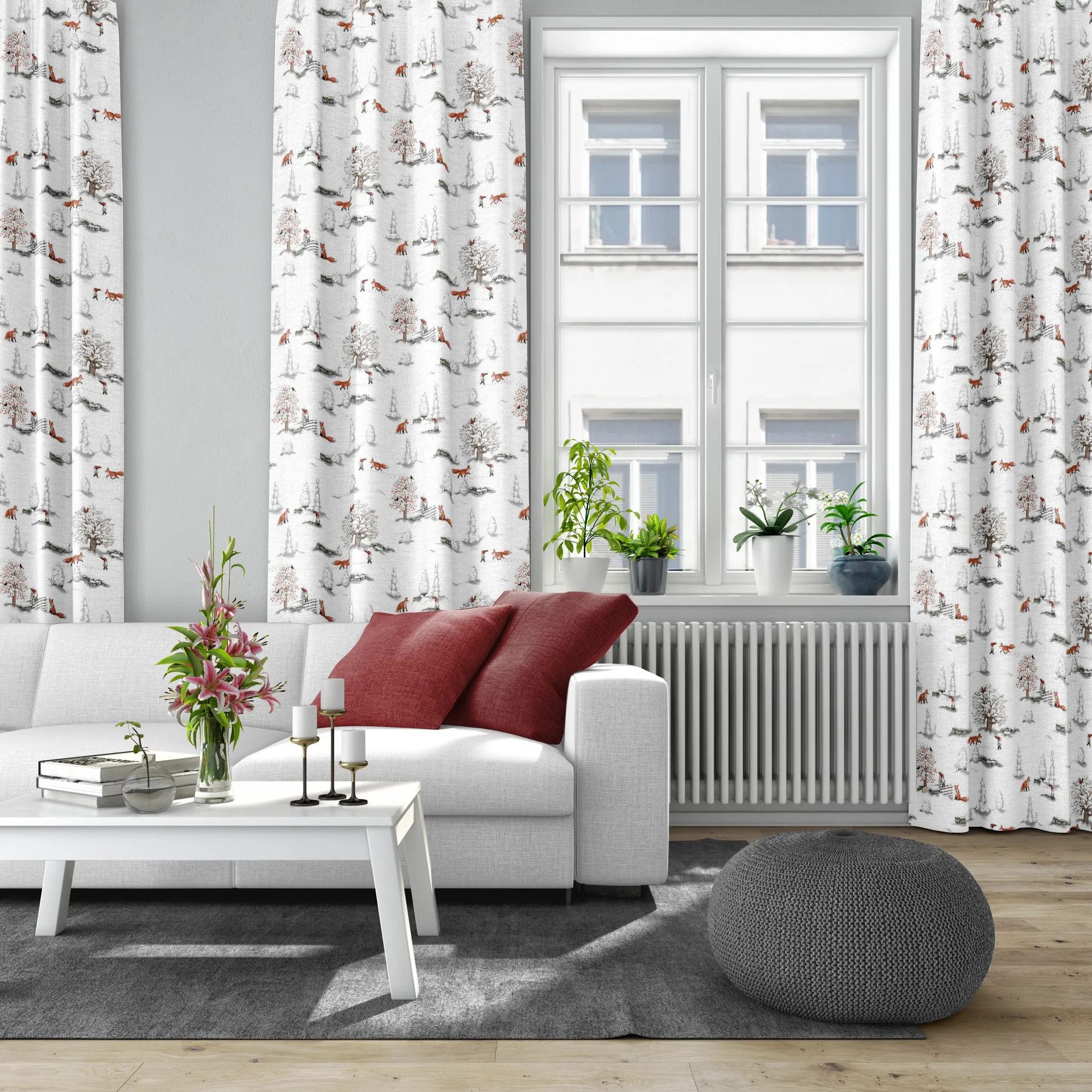 Ekhagen tyg, Offwhite Arvidssons Textil