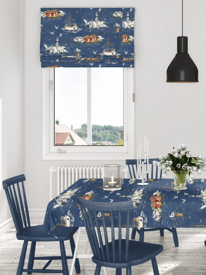 Fiskeskär vaxduk, Blå Arvidssons Textil