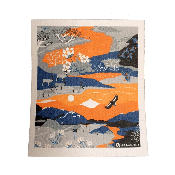 Fjällvandring disktrasa - Orange - Arvidssons Textil