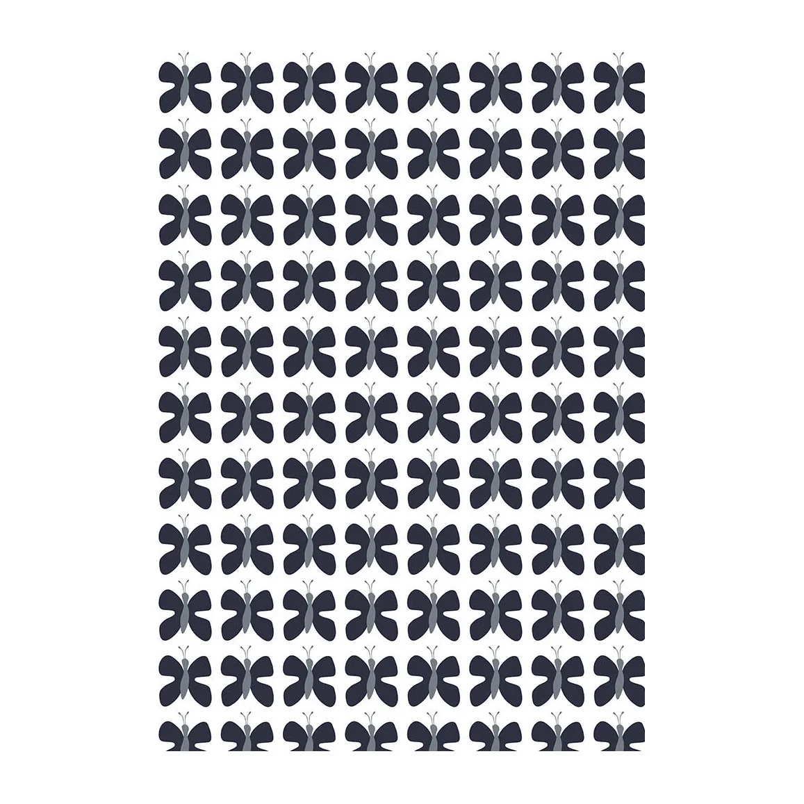 Arvidssons Textil Fjäril Mini vaxduk Blå