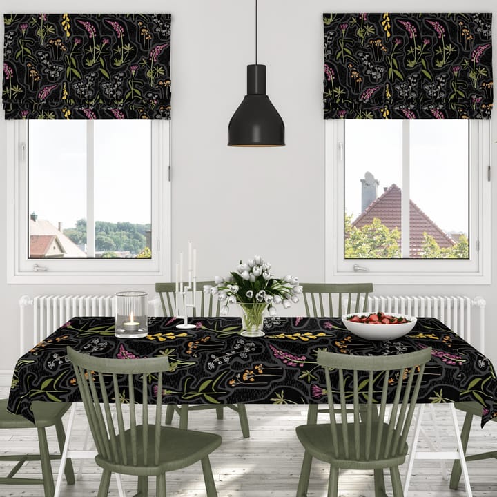 Florens vaxduk, Svart-multi Arvidssons Textil