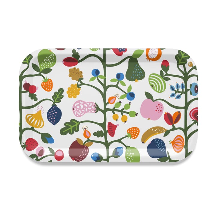 Fruktträdgården bricka 20x27 cm - Multi - Arvidssons Textil