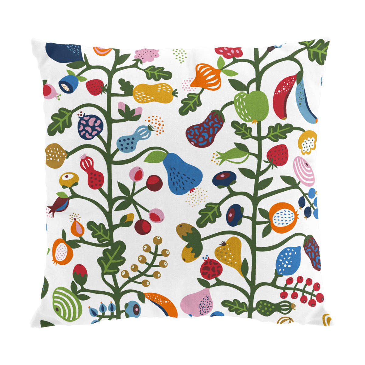 Arvidssons Textil Fruktträdgården kuddfodral 47x47 cm Multi