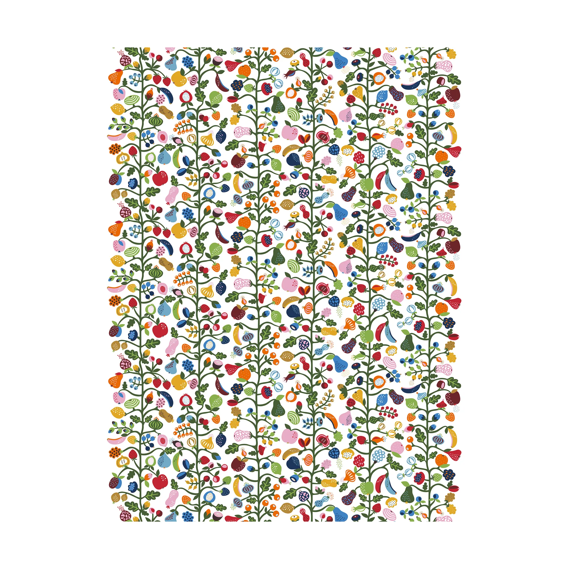 Fruktträdgården tyg, Multi Arvidssons Textil