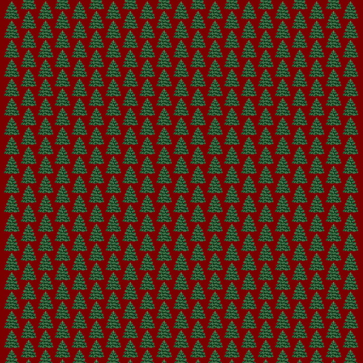 Granen tyg - Röd-grön - Arvidssons Textil
