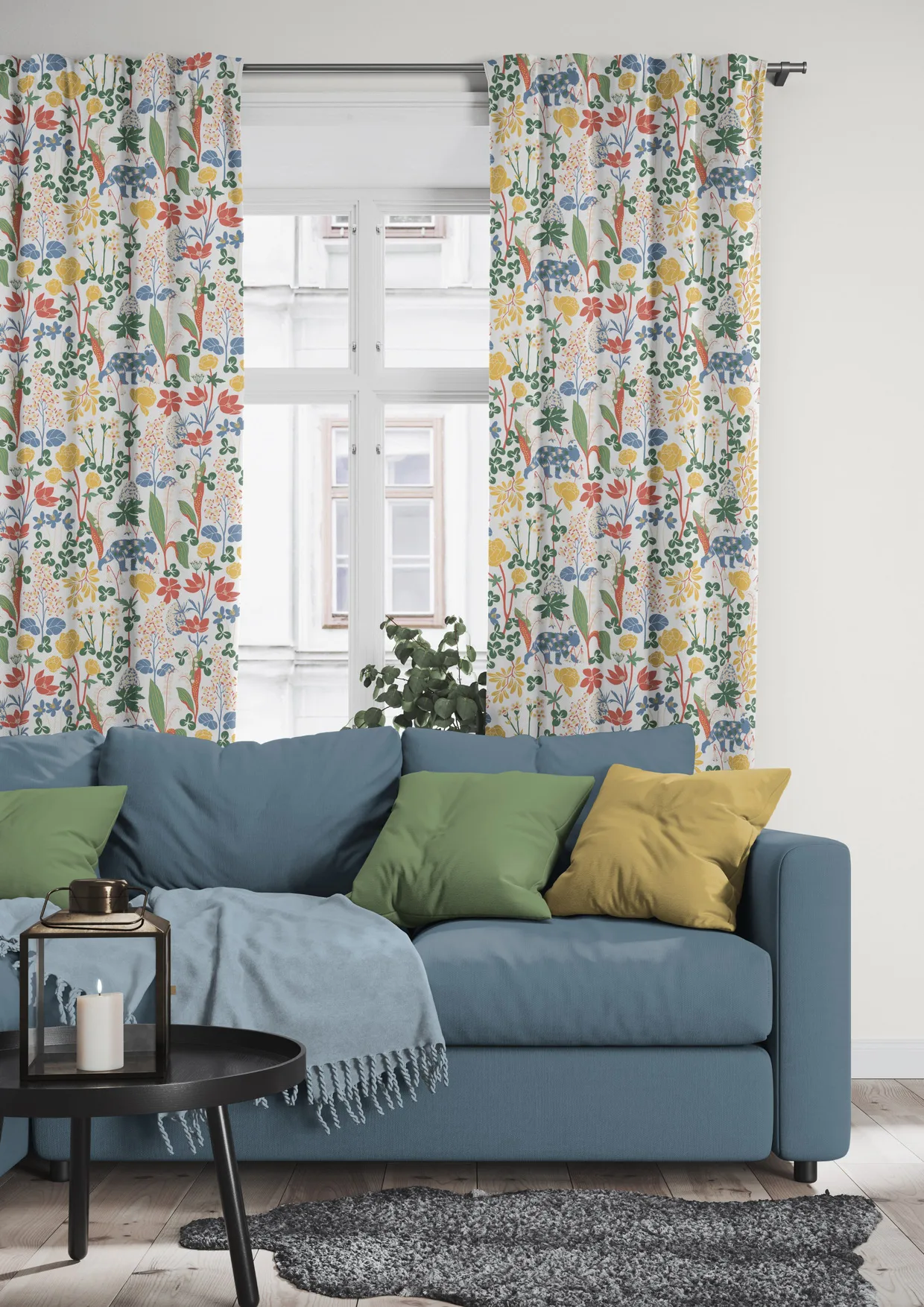 Här sover ingen björn vaxduk, Multi Arvidssons Textil