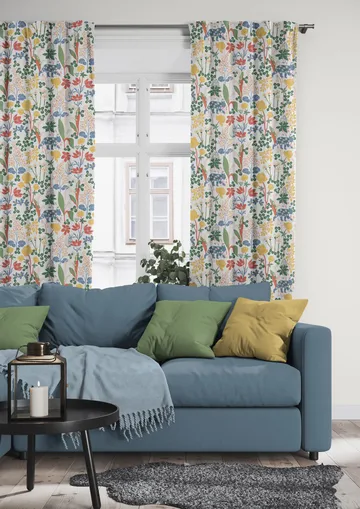 Här sover ingen björn vaxduk - Multi - Arvidssons Textil