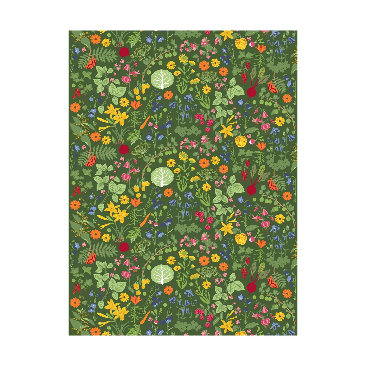 Arvidssons Textil Hedemora vaxduk Grön