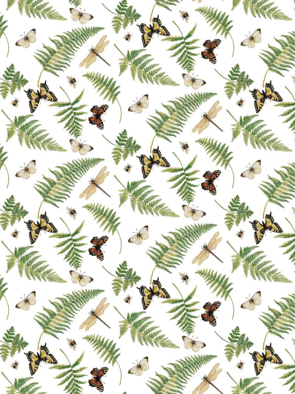 Arvidssons Textil Humlan tyg Grön