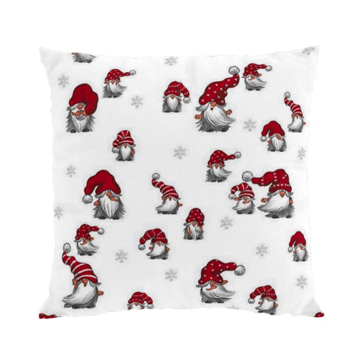 Julian kuddfodral 47x47 cm, Off white-röd Arvidssons Textil