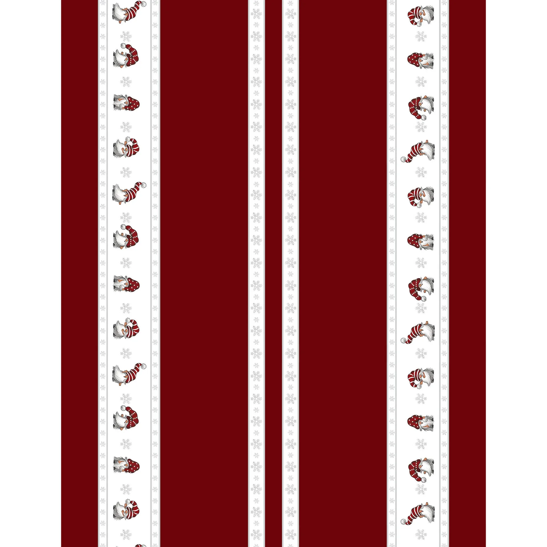 Julian och Co. jultyg bård, Röd Arvidssons Textil