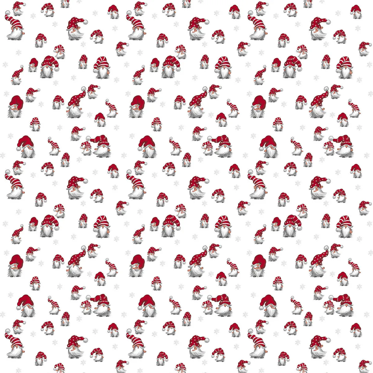 Arvidssons Textil Julian vaxduk Off white-röd