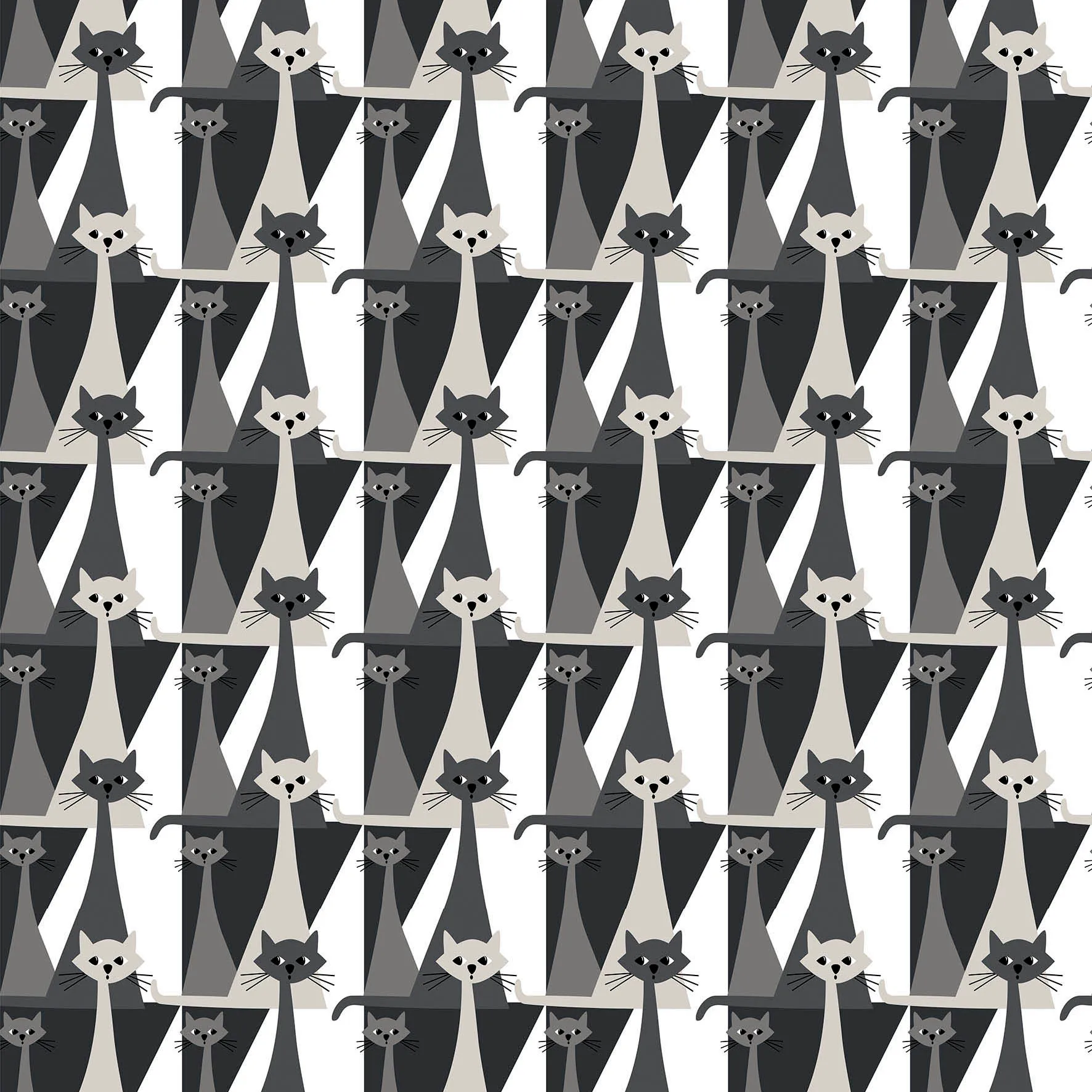 Kitty tyg, Grå Arvidssons Textil