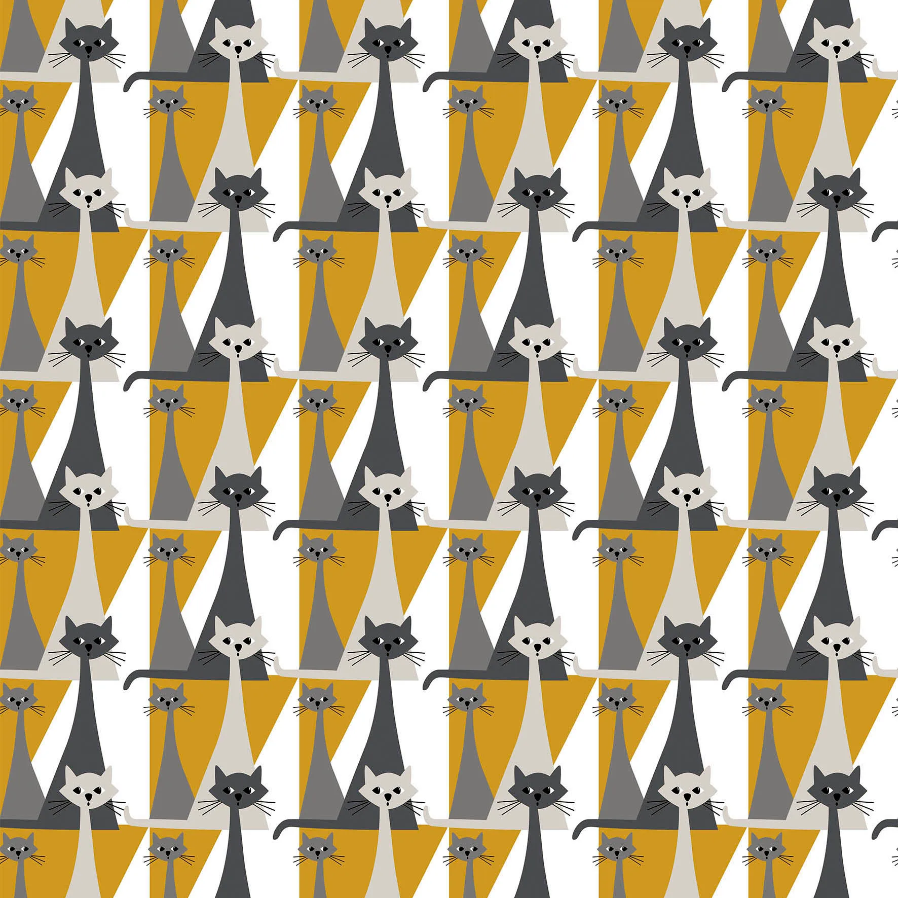 Kitty tyg, Gul Arvidssons Textil