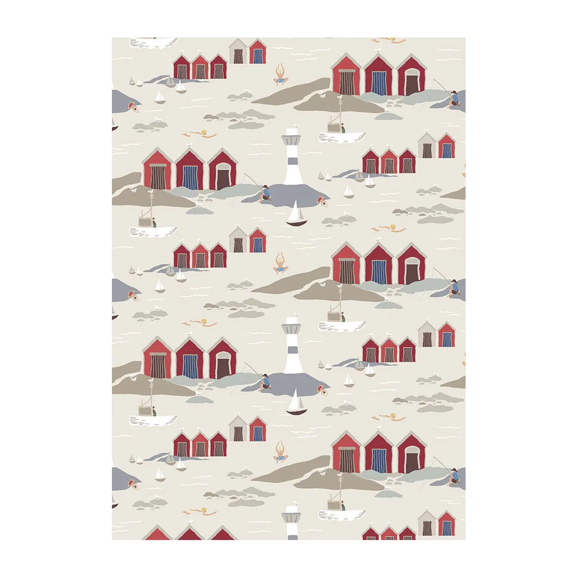 Arvidssons Textil Kust tyg Beige