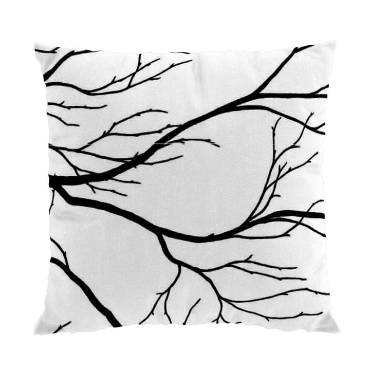 Kvisten tyg - svart-vit - Arvidssons Textil