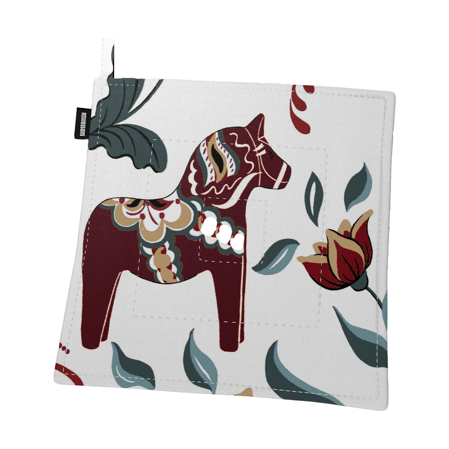 Leksand grytlapp 22x22 cm, Jubileumsutgåva 30 år Arvidssons Textil